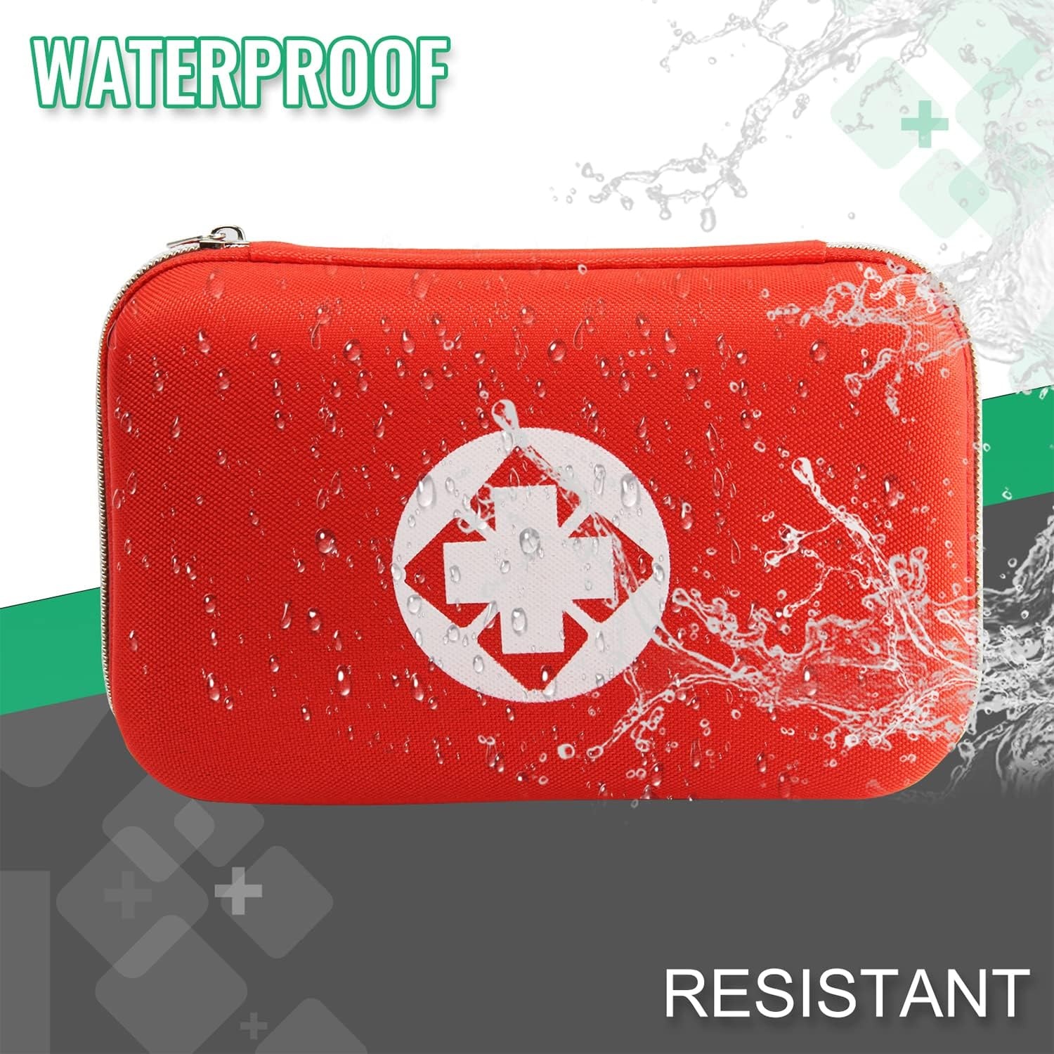 image:image275PCS Car First Aid Kit Business Emergency Essentials Kit Portable Survival Trauma First Aid Bag Emergency Tactical First Aid Kit School Household Sport Emergency Essentials