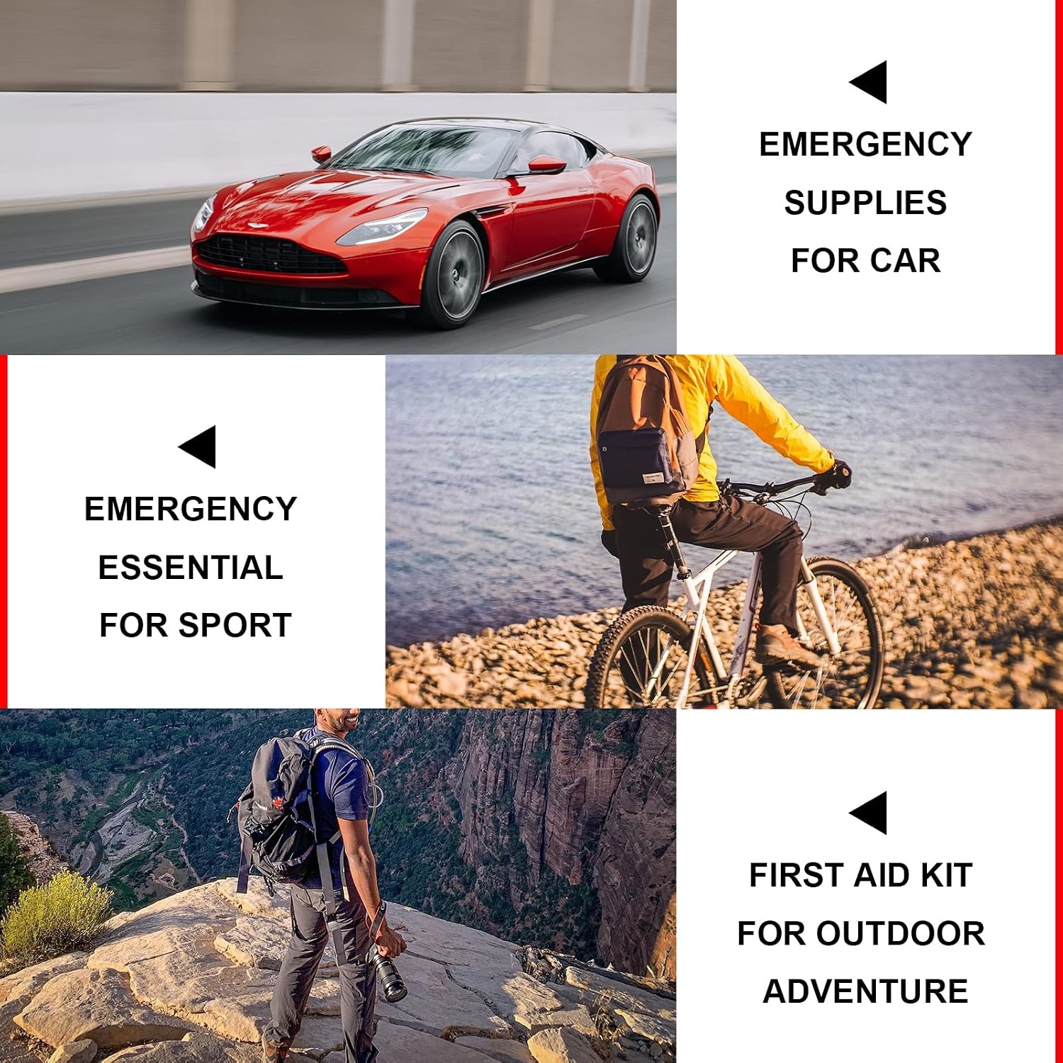 image:image277Pcs FirstAid Kit EmergencyKit HomeCar First Aid Kits Emergency Kit Home Essentials for Dorm Room FirstAid Kit Emergency Necessities for Boat Hiking Skating Black YIDERBOGreen
