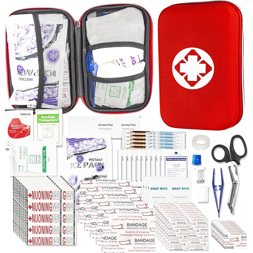 image:image275PCS Car First Aid Kit Business Emergency Essentials Kit Portable Survival Trauma First Aid Bag Emergency Tactical First Aid Kit School Household Sport Emergency Essentials
