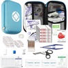 image:image277Pcs FirstAid Kit EmergencyKit HomeCar  First Aid Kits Emergency Kit Home Essentials for Dorm Room FirstAid Kit Emergency Necessities for Boat Hiking Skating Black YIDERBOBlue