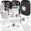 image:image277Pcs FirstAid Kit EmergencyKit HomeCar  First Aid Kits Emergency Kit Home Essentials for Dorm Room FirstAid Kit Emergency Necessities for Boat Hiking Skating Black YIDERBOBlack