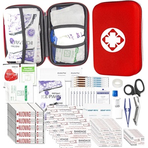 275PCS Car First Aid Kit Business Emergency Essentials Kit Portable Survival Trauma First Aid Bag Emergency Tactical First Aid Kit School Household Sport Emergency Essentials