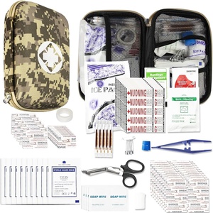 277Pcs First-Aid Kit Emergency-Kit Home-Car – First Aid Kits Emergency Kit Home Essentials for Dorm Room First-Aid Kit Emergency Necessities for Boat Hiking Skating, Black YIDERBO(Camouflage-277pcs)